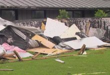 On Sunday afternoon, two tornadoes struck Dallas County, while three others struck Ellis County, according to the National Weather Service.